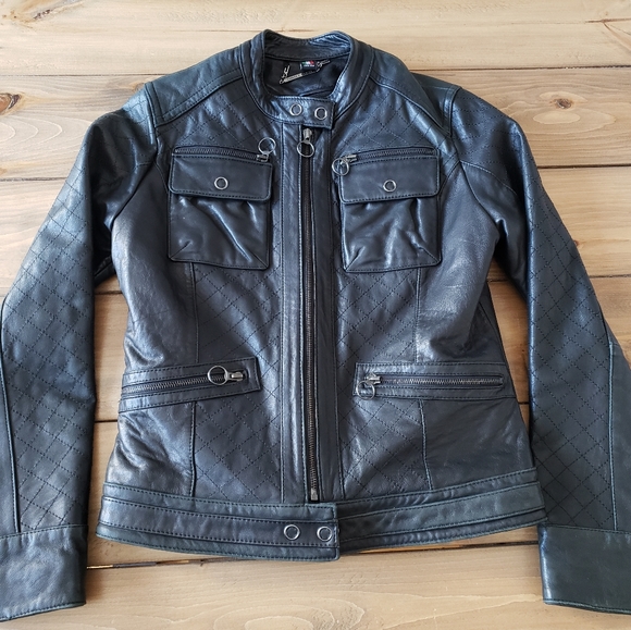 Leather jacket - Picture 5 of 12